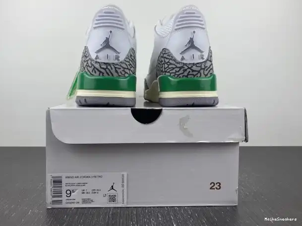 MaikeSneakers Jordan Retro 3 (W) CK9246-136 Lucky Green 0325